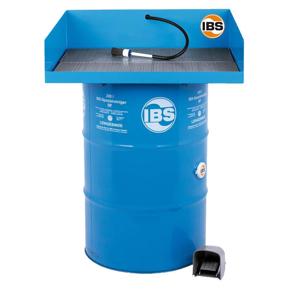 IBS-Teilereinigungsgerät Typ KP - 200 Liter Fass - Tragfähigkeit 80 kg