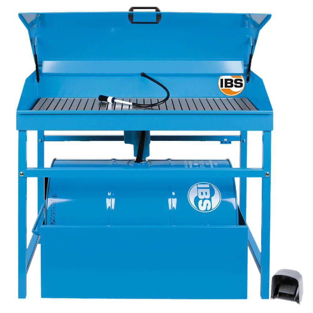 IBS-Teilereinigungsgerät Typ MD - Tragfähigkeit 250 kg - 200 l Fass