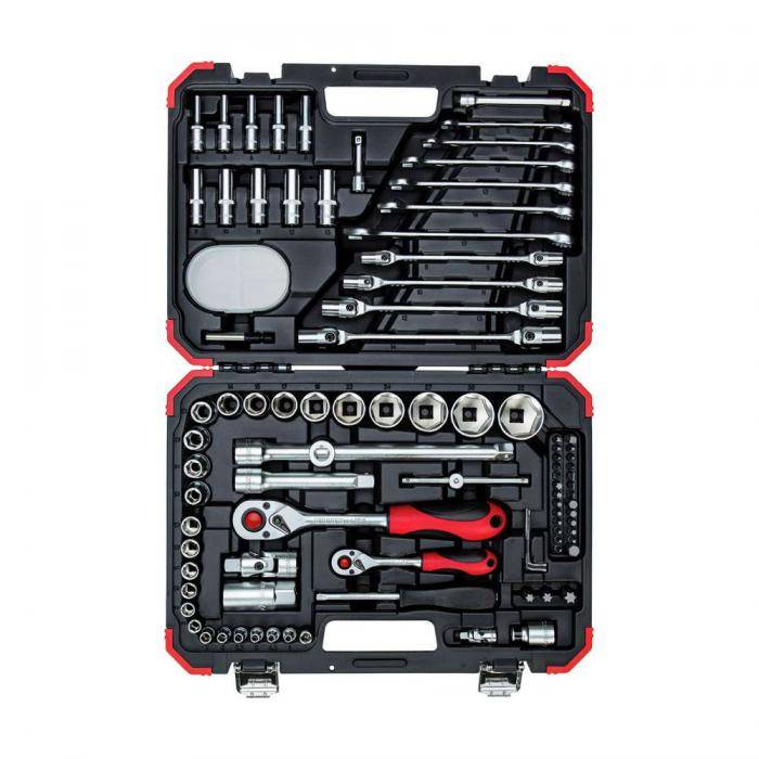 GEDORE red Steckschlüssel-Satz - 1/4 Zoll und 1/2 Zoll - 92-teilig