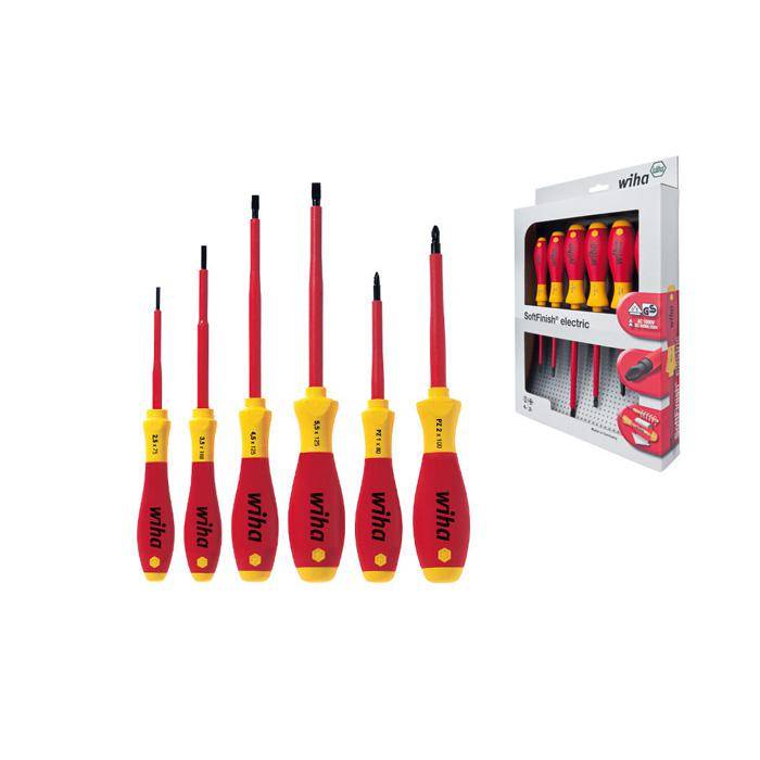 Schraubendreher Set SoftFinish® electric - Serie 320N ZK6 SO - 6-teilig