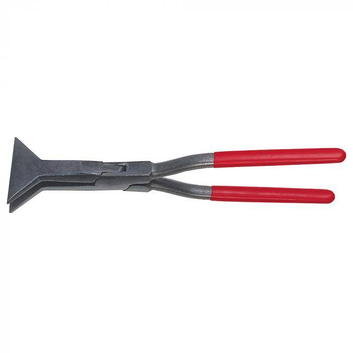 Quetsch-Falzzange - gerade - Maulbreite 80 mm - Gesamtlänge 320 mm - Qualitätsstahl