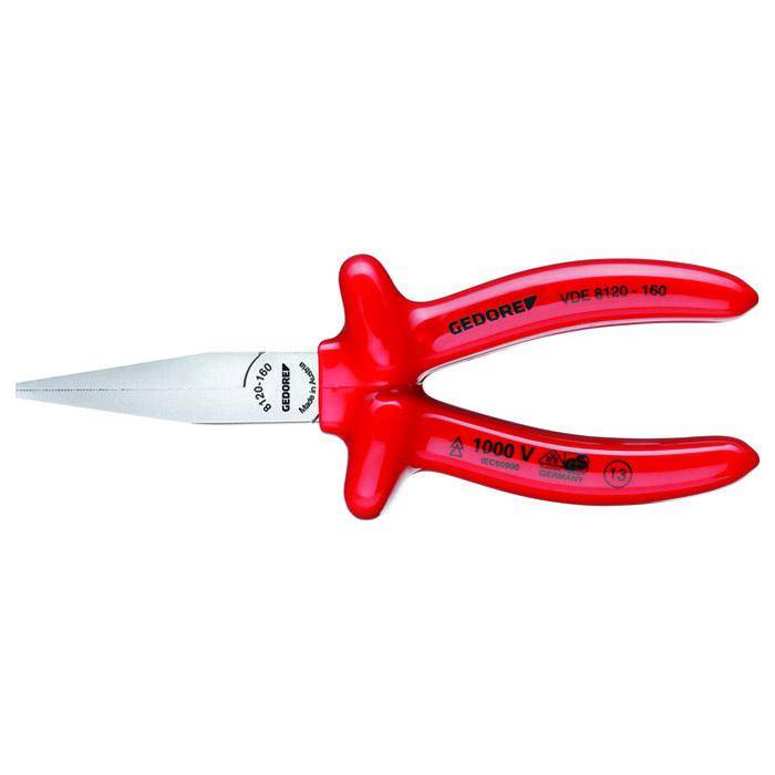 VDE-Flachzange - Länge 160 mm - tauchisoliert