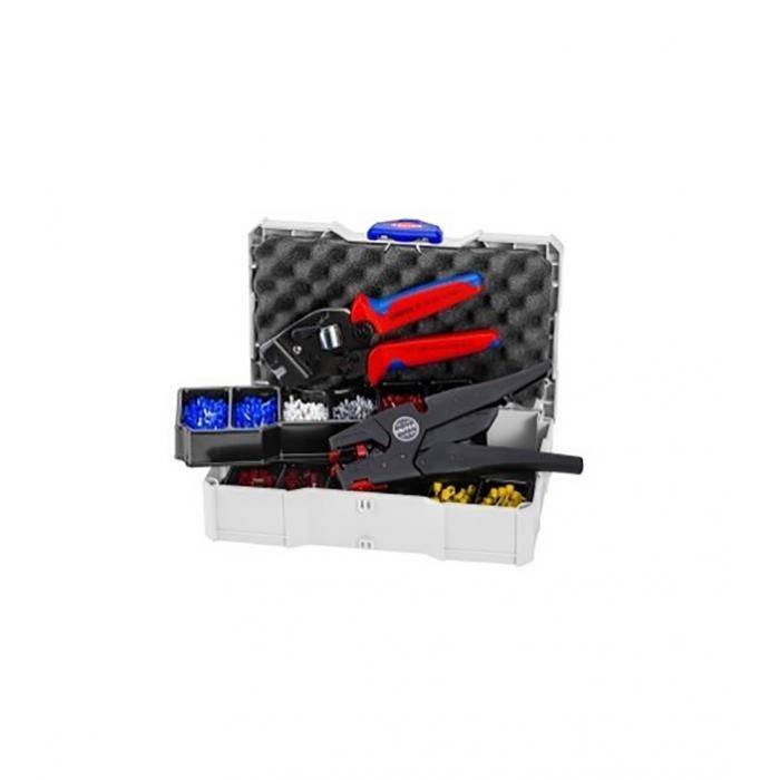 Crimp-Set im TANOS-systainer® - mit Aderendhülsen - inklusive Crimpzange 97 53 09 und Abisolierzange 12 40 200