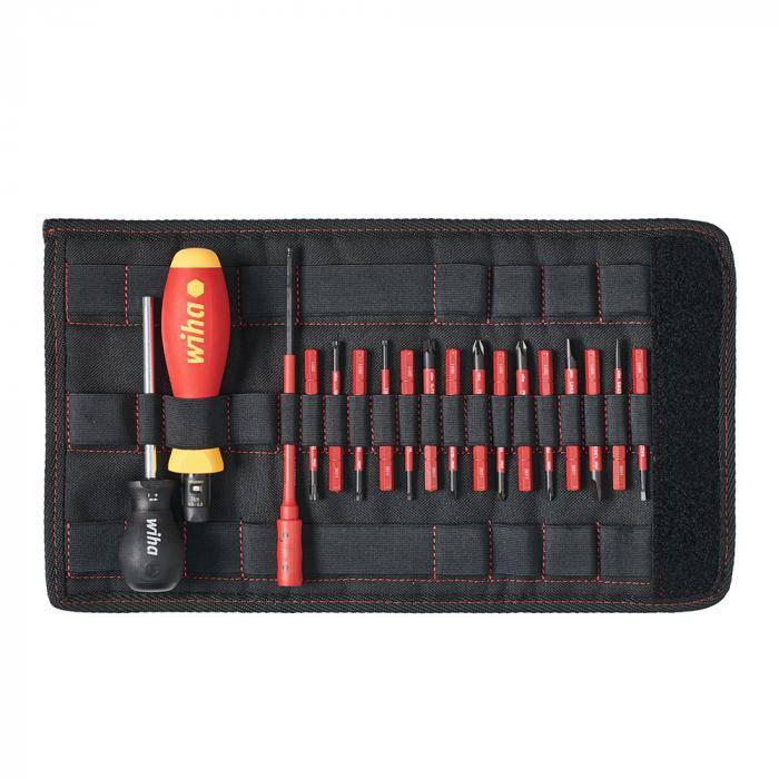 Drehmoment-Schraubendreher Set - TorqueVario®-S electric - gemischt - 18-teilig - variabel einstellbare Drehmomentbegrenzung 0,8 bis 5,0 Nm - in