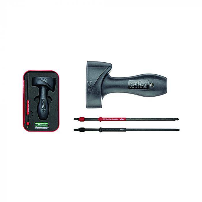 Drehmoment-Testgerät Torque QuickCheck - mit Adapterklingen und Batterien - in Box