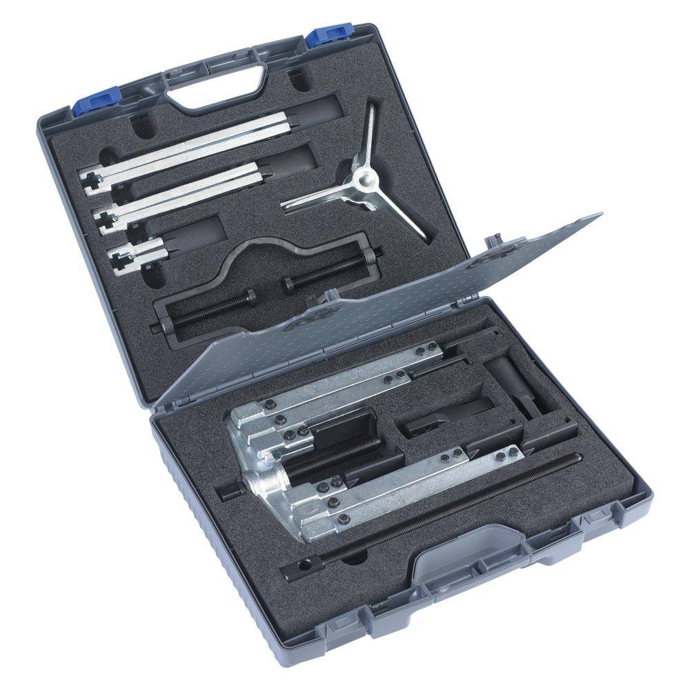 KRALLEX Universal-Abzieher-Set - Spannweite 25 bis 130 mm - 13-teilig