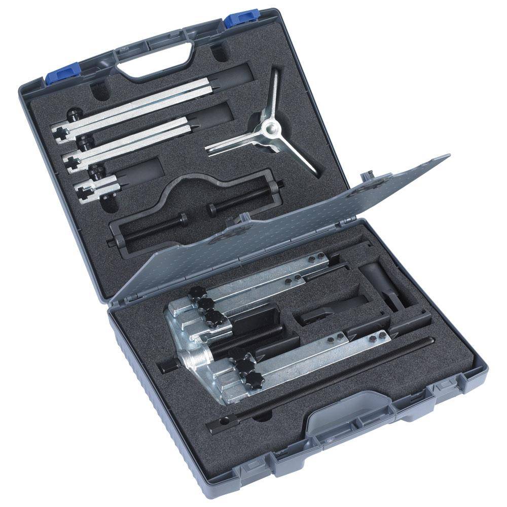 KRALLEX Universal-Abzieher - EASY-FIX Set - Spannweite 25 bis 130 mm - 13-teilig