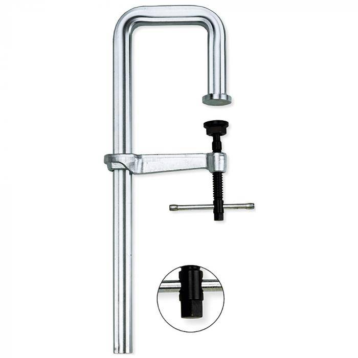 Hochleistungszwinge in U-Form STBU - Spannweite 500 mm - Ausladung 175 mm - Hitzebständig