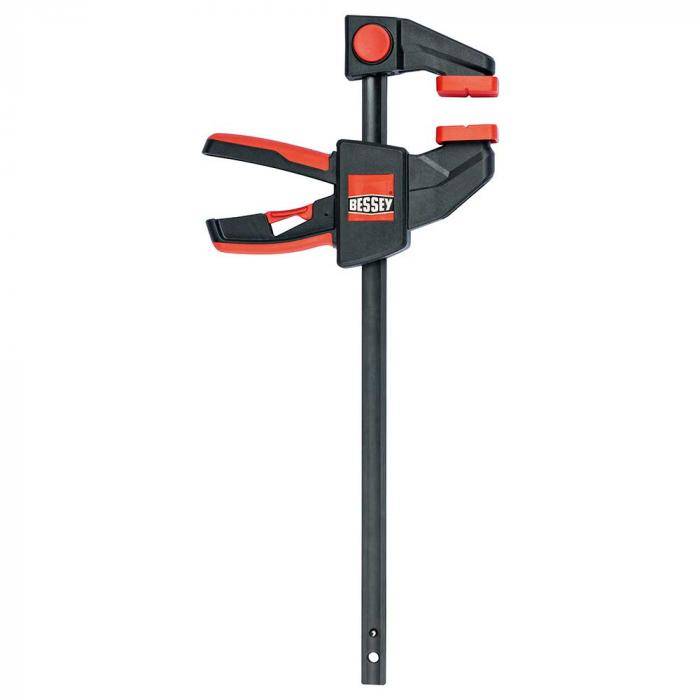 Einhandzwinge EZ - Spannweite 150 bis 900 mm - Ausladung 60 bis 90 mm - Spreizweite 125 bis 1090 mm