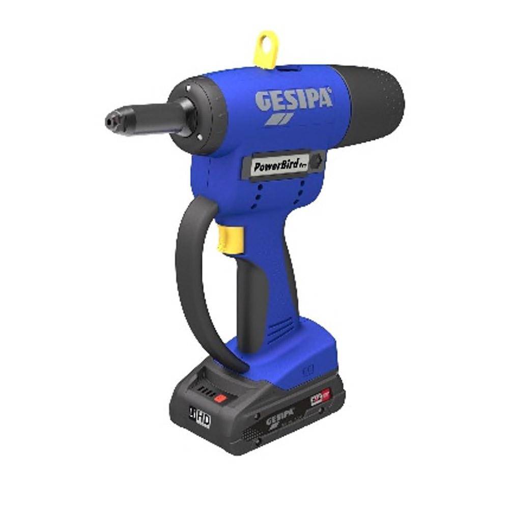 POWERBIRD PRO GoldEdition - 1x Akku 2,0 Ah und Ladegerät - in L-Boxx