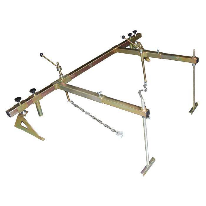 Motortraverse - mit 4-Punkt Abstützung - Tragkraft 315 kg