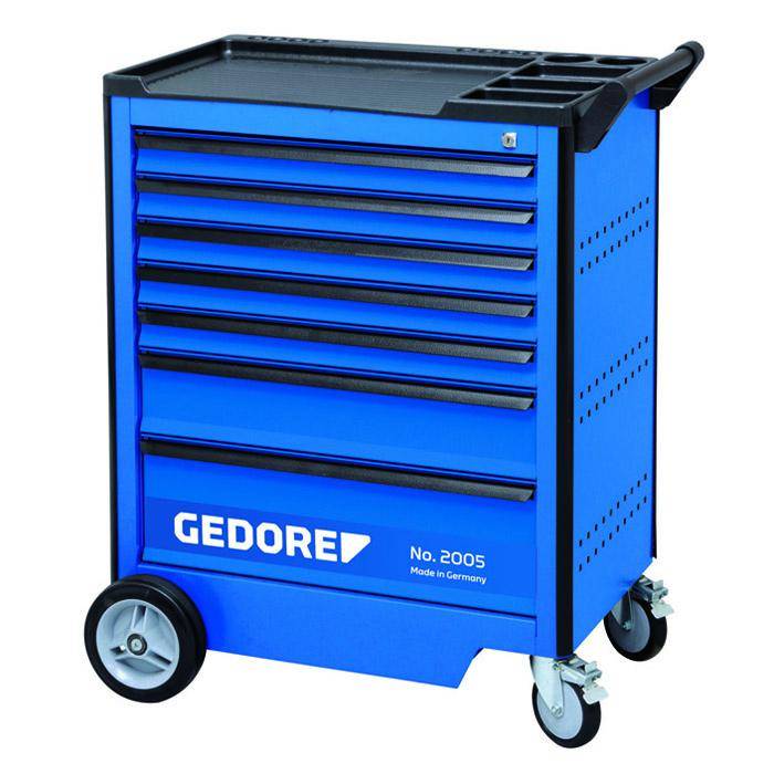 Werkzeugwagen - 7 Schubfächer - Einzelauszugssperre - Gesamttragkraft 500 kg