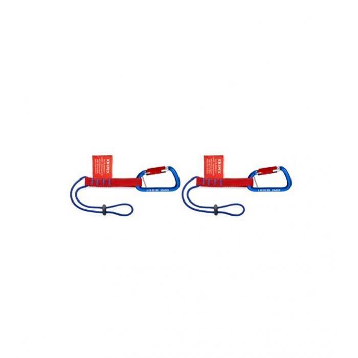 Werkzeug-Sicherungssystem - Adapterschlaufe mit Materialkarabiner - Länge 245 mm - VE 2 Stück - Preis per VE