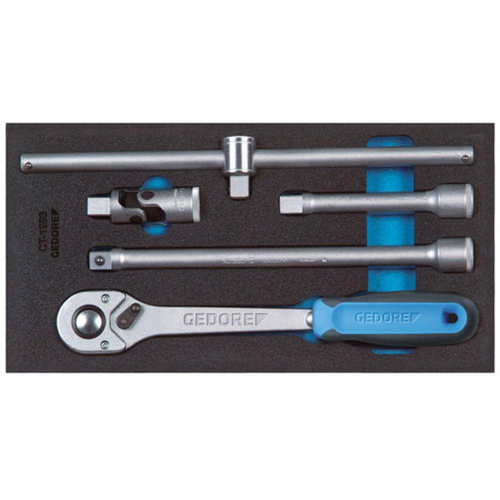 Check-Tool-Modul 1/3 - ohne Inhalt - für Zubehör für Steckschlüsseleinsätze 1500 CT1