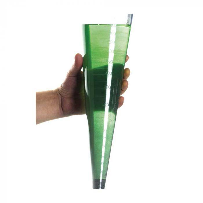 Sedimentiertrichter - Imhoff - SAN glasklar - DIN 12672 - bis 1000 ml