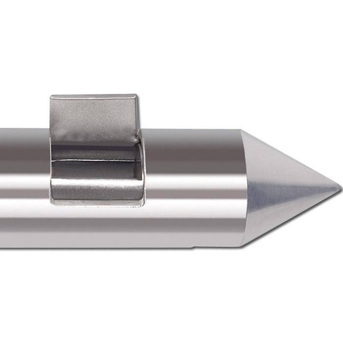 Scratcher - Edelstahl - Außen-Ø 25 mm mit Schrürfkante