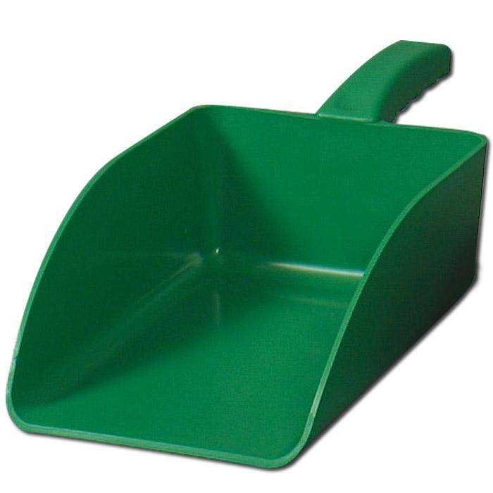 Füllschaufel Industrie - Farbe grün - Polypropylen PP - Maß B x D x L mm 167x230x355 mm