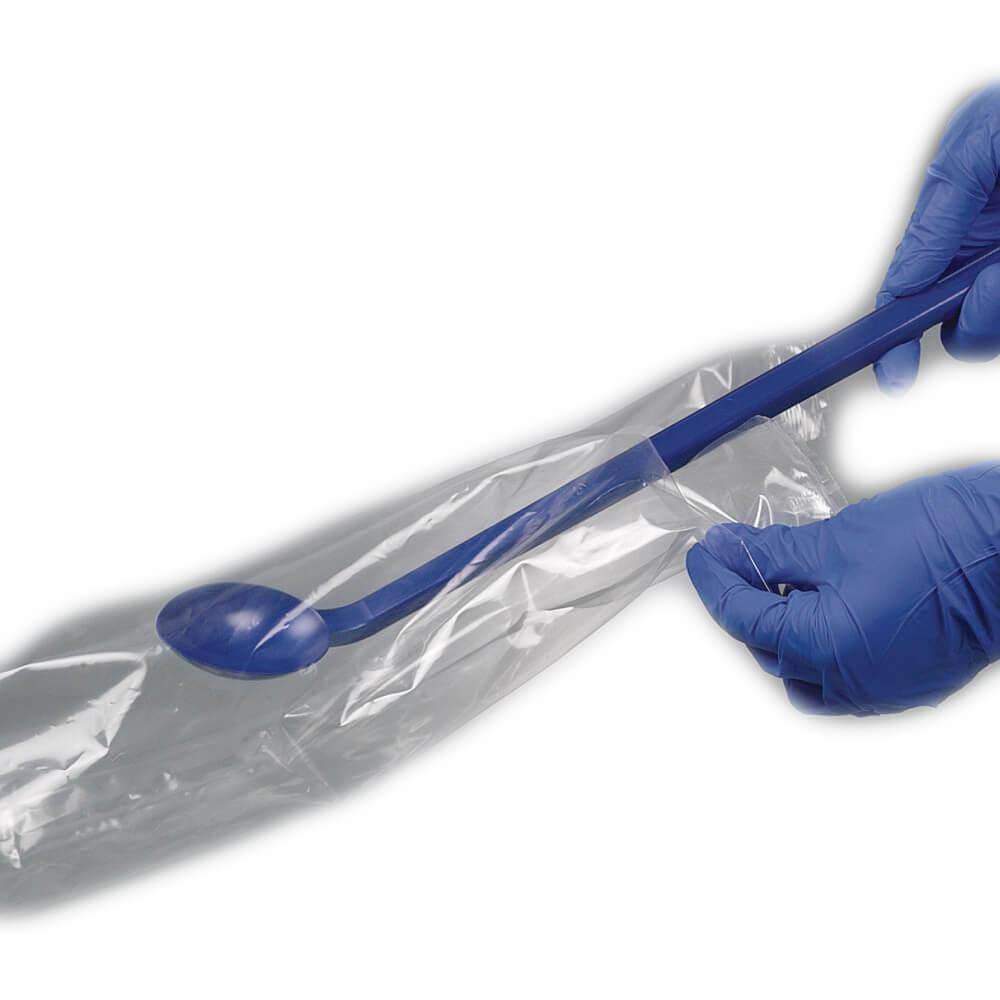 Detektierbarer Löffel - langer Griff - PS - blau - Inhalt 5 ml - Gesamtlänge 355 mm - sterilisiert und einzeln verpackt - VE 10 Stück - Preis per