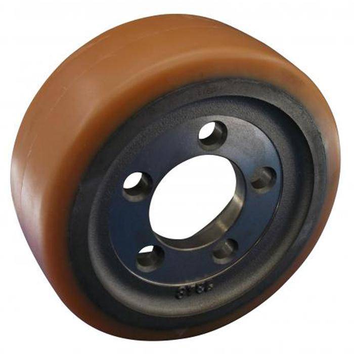 Antriebsrad - für "Still/Wagner" - Vulkollanrad - Gussfelge - Rad-Ø 254 mm - Radbreite 100 mm