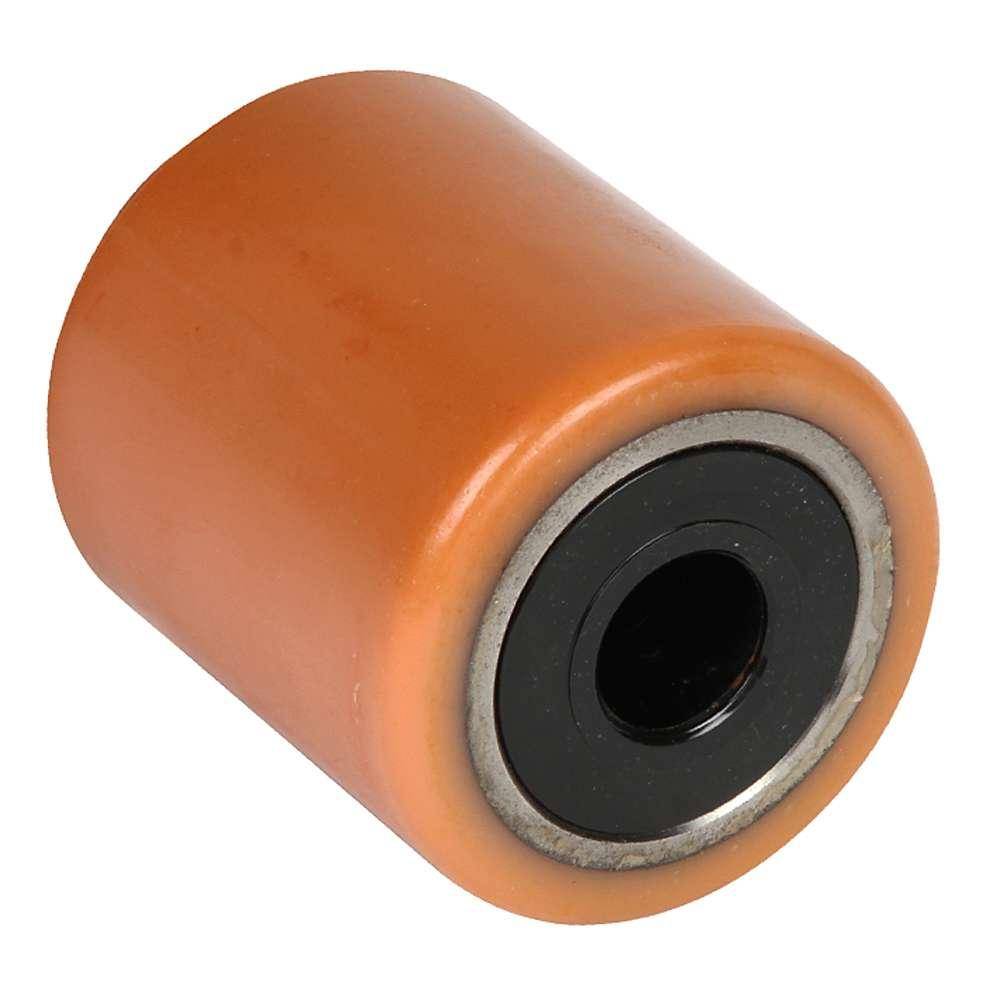 Lastrolle - für "BT/Toyota" - Vulkollanrad - Gussfelge - Rad-Ø 85 mm - Radbreite 95 mm - Achsloch-Ø 25 mm