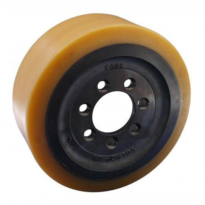 Antriebsrad - für "BT/Toyota" - Vulkollanrad - Gussfelge - Rad-Ø 310 mm - Radbreite 120 mm