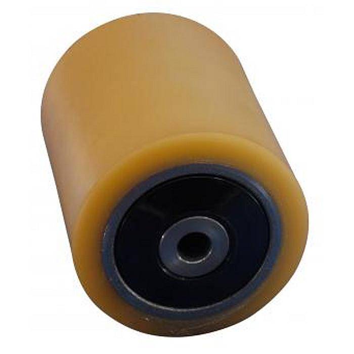 Lastrolle - für "Linde" - Vulkollanrad - Gussfelge - Rad-Ø 85 mm - Radbreite 105 mm - Achsloch-Ø 12 mm