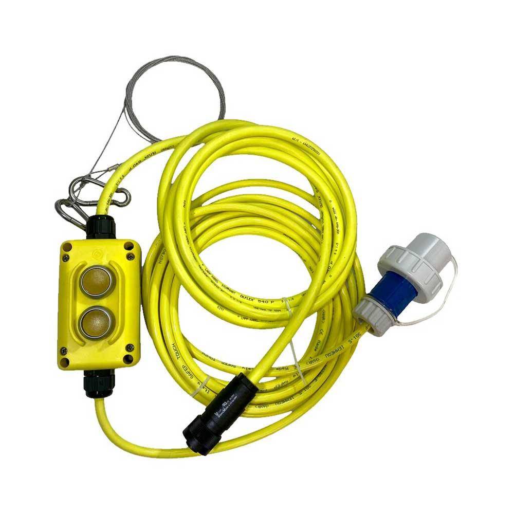 ALDEBARAN® XLD-C Zuleitung SWITCH - Länge 8 m - Switchbox - Stecker Schuko 16A/250V IP68