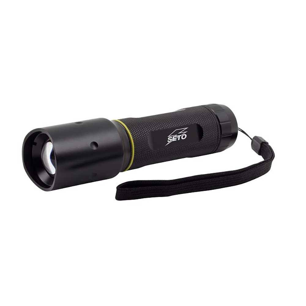 SETO LED FLASHLIGHT FC - Abmessung 34 x 136,5 mm - Leuchtmittel CREE High Power LED Chip - Gewicht 0,147 kg