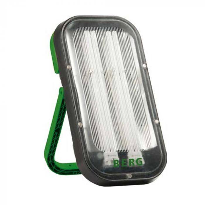 Bauleuchte BCL DUO 72 - 230 V UK - 2 x 36 Watt - Lumen 3600