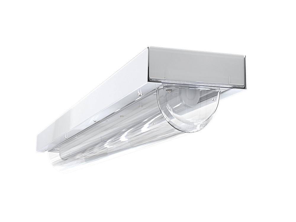 Anti-Vandalen-Leuchte AVL-LUX STANDARD - Stahlblech Gehäuse - 17 W - 4000 K - 2271 lm - 1300 x 194 x 108 mm - -20° C bis +60° C