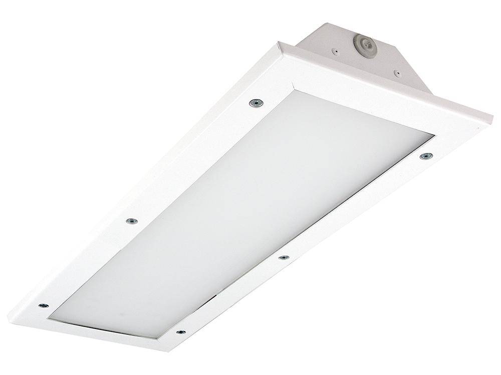 Anti-Vandalen-Leuchte AVL-LUX NORD - Stahlblech Gehäuse - 51 W - 4000 K - 5838 lm - 905 x 200 / 953 x 255 x 95 mm, IP65