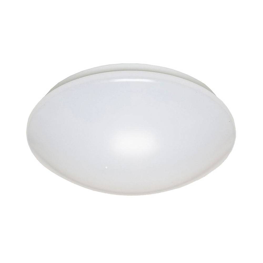 Rundleuchte ORBI-LED - Stahlblech Gehäuse - 22 W - 3 h / 8 h (LIR 3,7 V / 2,5 Ah) - 3000 K - Einzelbatterie-Sicherheitsleuchte, Bewegungsmelder