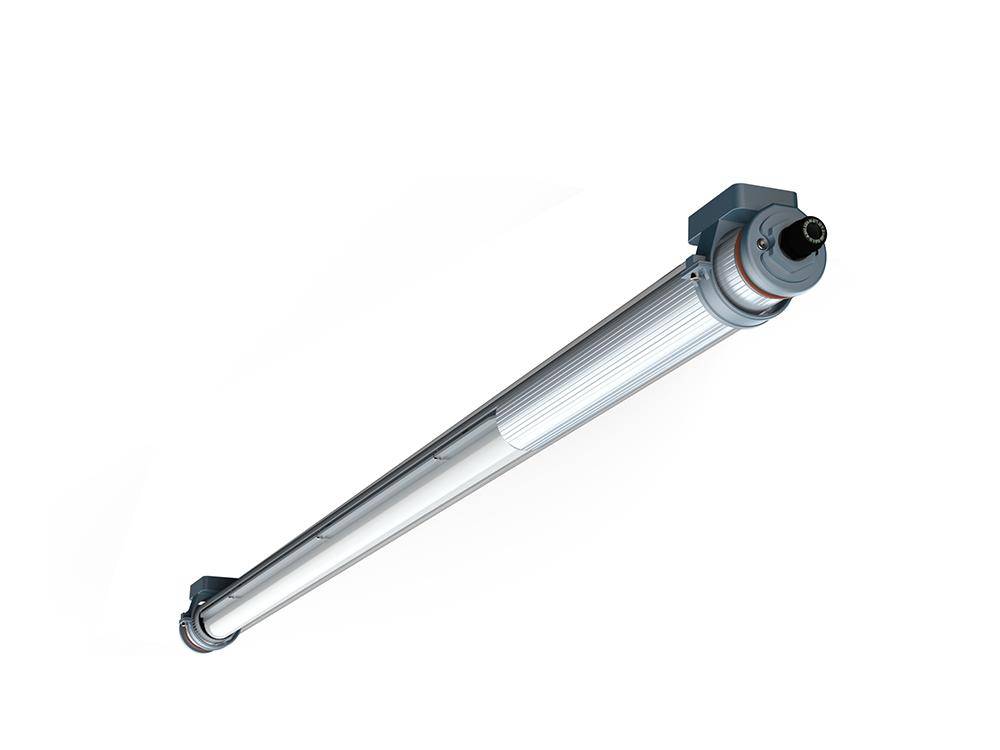 EX-Leuchte X-LUX CLASSIC Z1 - Rohrleuchte - Polycarbonat-Rohr Gehäuse - 51 W - 4000 K - 5985 lm - 1763 x 70 x 70 mm - -20° C bis +55° C - ohne Tren