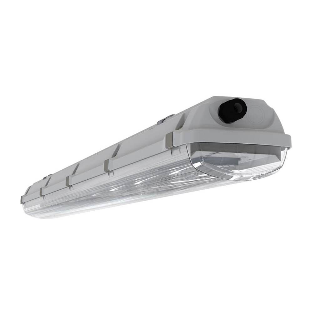 EX-Leuchte X-LUX STANDARD Z1 - Feuchtraumleuchte - Polycarbonat Gehäuse - 28 W - 4000 K - 3139 lm - 670 x 153 x 104 mm - -20° C bis +50° C