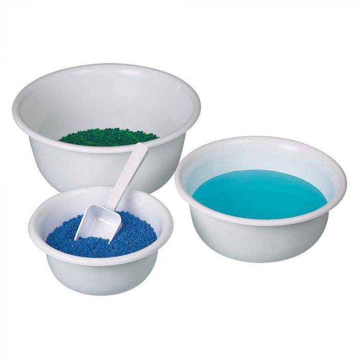 Schüssel sterilisierbar - PP - weiß - Inhalt 0,9 l - Durchmesser 160 mm - Höhe 70 mm