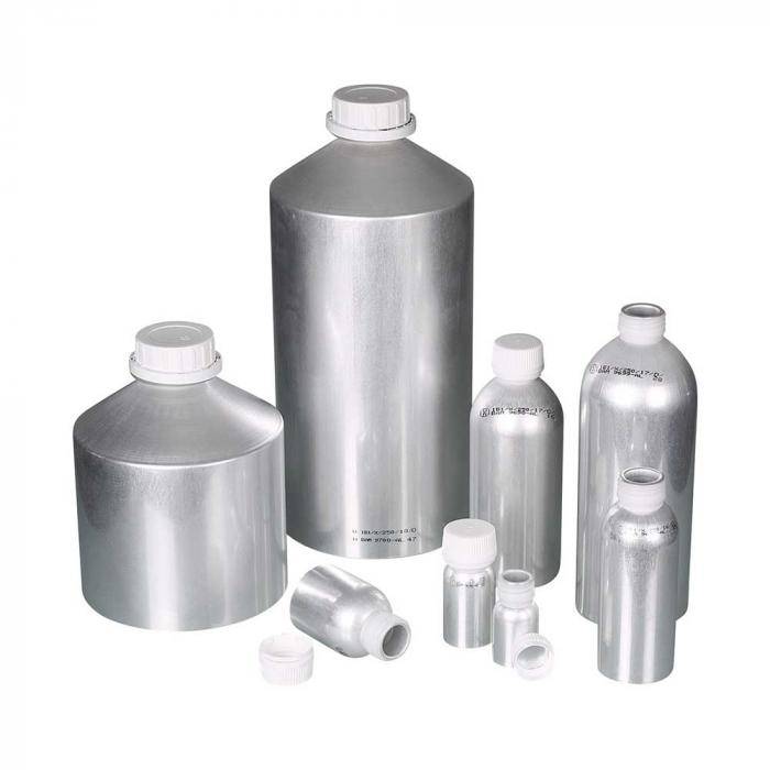 Aluminium-Flasche - UN-Zulassung - Inhalt 3000 ml - mit Verschluss