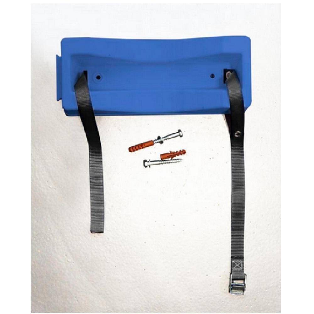 Gasflaschen-Wandhalter WH 1-P universal - aus Polyethylen (PE) - für 1 Flasche mit max. 320 mm Ø - Preis per Stück