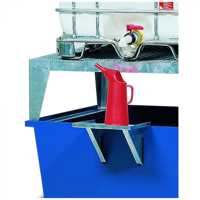 Kannenträger - aufsteckbar - für Auffangwannen zur IBC-Lagerung