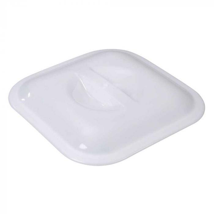 Deckel für Vierkanteimer - PE - transparent