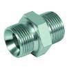 Doppelstutzen - Stahl verchromt - zyl. Außengewinde G 1/8" auf zyl. Außengewinde G 1/8"