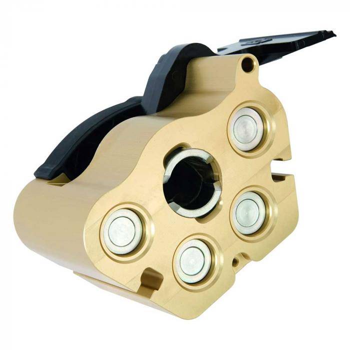 Multikupplung Serie MSTX - 4-fach - Muffe - NBR/PUR-Dichtung - DN 10/12,5 - PN 350