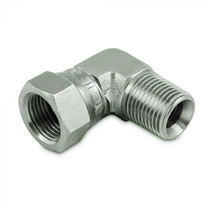 Winkel-Einschraubverschraubung - vormontiert - JIS-Innengewinde G 1/2" - kon. Außengewinde R 1/2"