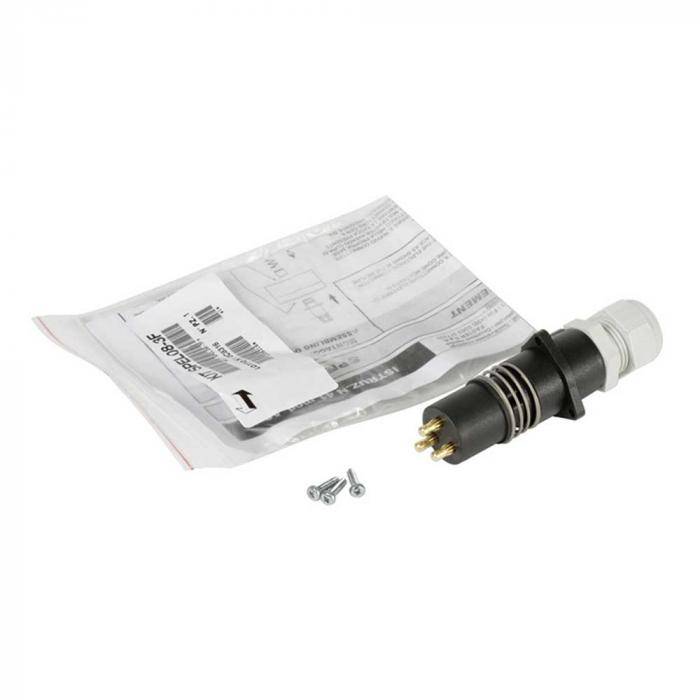 Ersatz-Elektrostecker - für Faster MST8-Multikupplung - Muffe - Elektroeinsatz 3-polig - DN 12 - max. 48 VDC - 25 A