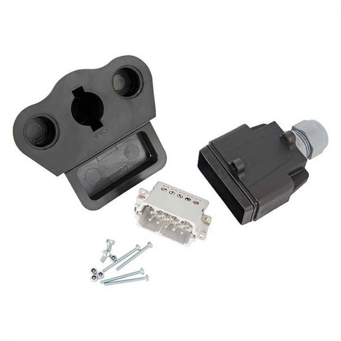Elektrostecker - für Multikupplungsstecker Serie MSTX 2-fach - 10-polig - 48 V DC - 16 A