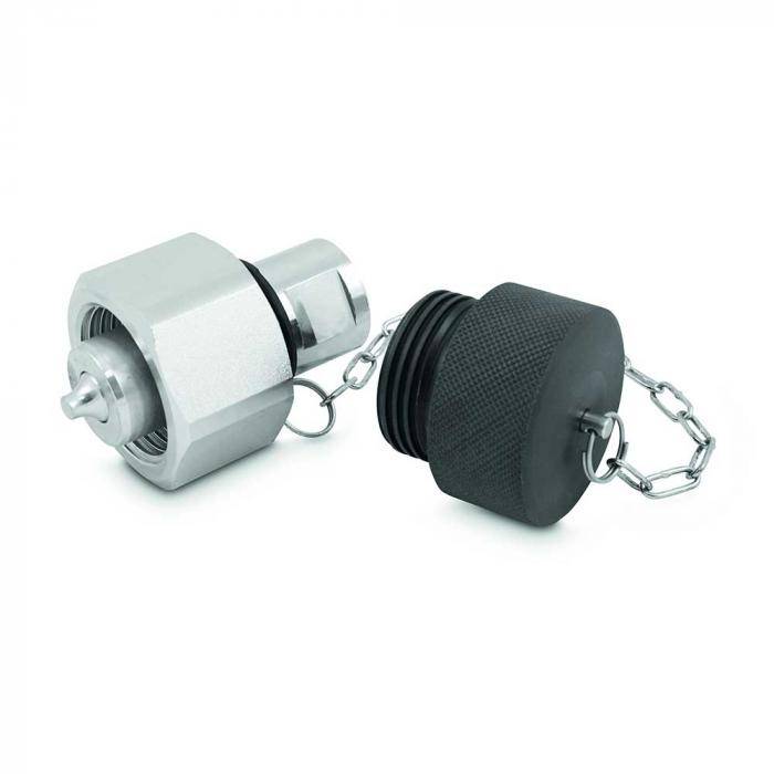 Schraubkupplung Serie SK-HK - Stecker - Stahl verzinkt - DN 10 - Size 6 - Innengewinde G 3/8" - PN 610