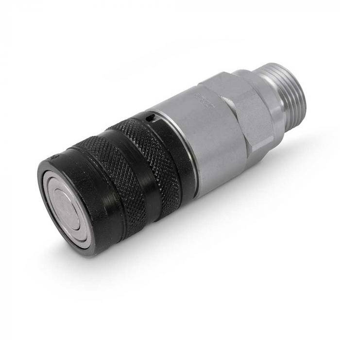 Steckkupplung Serie ST-3FF - Muffe - Stahl verchromt - DN 10 - Size 6 - BG 2 - AG M22 x 1,5 mm - PN 350