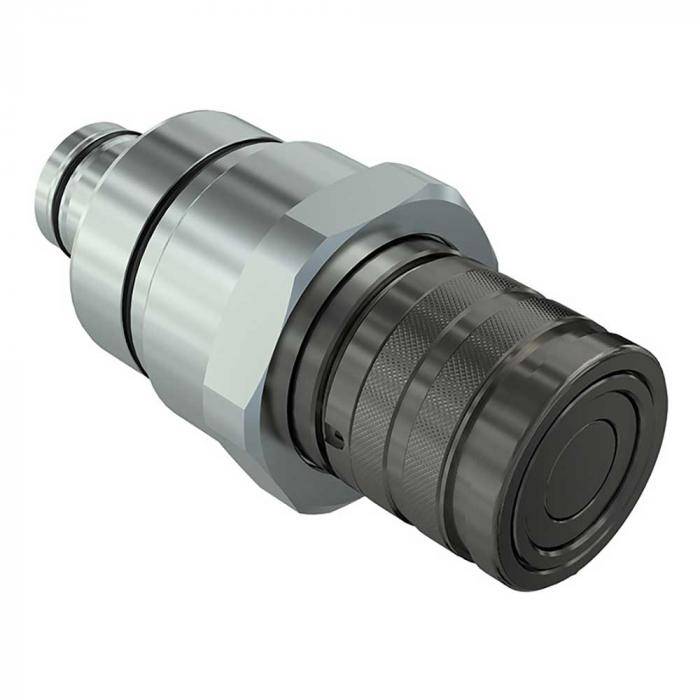 Ersatzmuffe für Bobcat-Block - Stahl - Zink-Nickel - DN 12 - Size 8 - BG 3 - PN 350 - nach ISO 16028