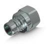 Faster Schnellkupplung Serie TNL - Stecker - Stahl verchromt - Size 6 - IG NPT 3/8" - PN 270