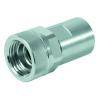 Schraubkupplung Serie SK-VVS - Muffe - Stahl verchromt - DN 6 - BG 1 - Size 4 - BSP IG G 1/4"