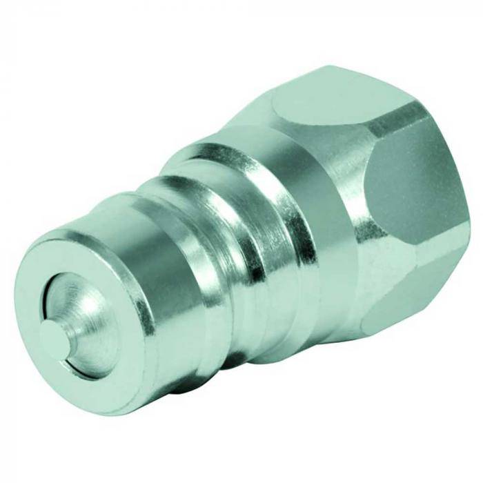 Steckkupplung Serie ST-ANV - Stecker - Stahl verchromt - DN 25 - Size 16 - BG 6 - 1 - NPT 1" - 250 bar
